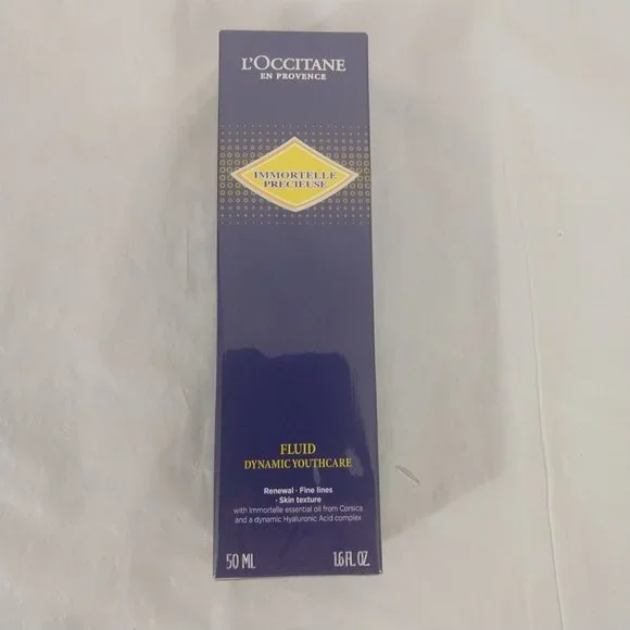 L’Occitane Immortelle Precious Fluid Dynamic Youth Care 1.6oz NIB